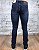 Calça Masculina Jeans LCT Escuro Skinny Desfiada - Imagem 4